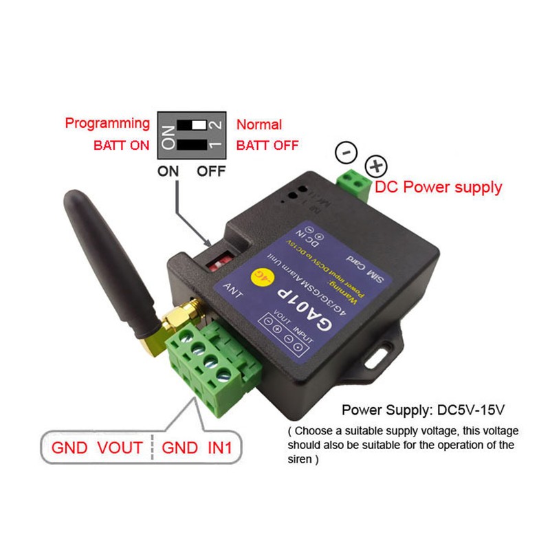 Power Failure Alarm 4G Remote Power Outage Notification Power Failure