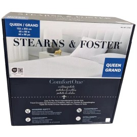 Stearns & Foster ComfortOne Mattress Protector Queen/Grand 60" X 80"