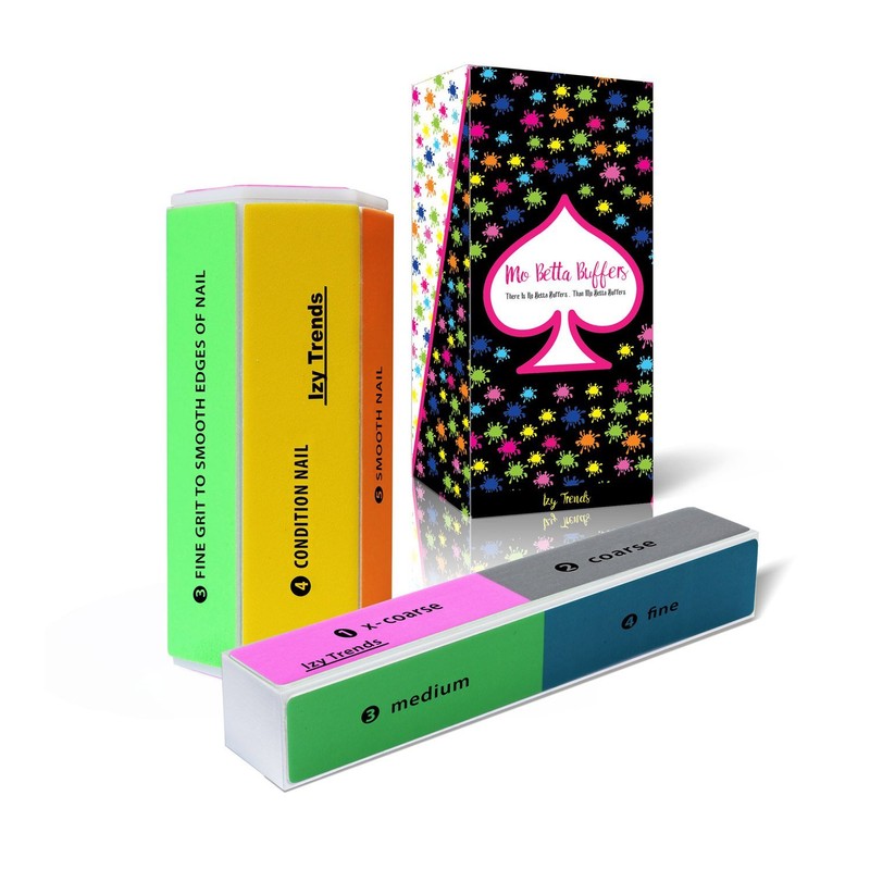 Fusion Nail 400 / 3000 grit buffer half block