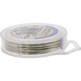 Artistic Non-tarnish Silver Wire, 22 Gauge, 10 Yards by EuroTool