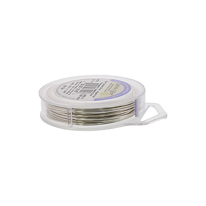 Artistic Non-tarnish Silver Wire, 22 Gauge, 10 Yards by EuroTool