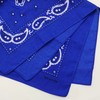 Trifong Bandana, Unisex, 100% Cotton, Cashew Nut Pattern, Paisley Handkerchief,