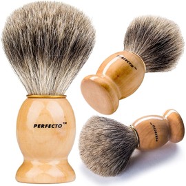 Synthetic Bristles Shaving Brush For Men, Engineered for The Best Shave of Your Life. Shaving Brush - Shave Brush for Wet Shave for Safety Razor, Double Edge Razor, Straight Razor, Shaving Razor