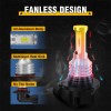 AUIMSOCO 9006 9005 LED Headlights High Low Beam Bulb Cool