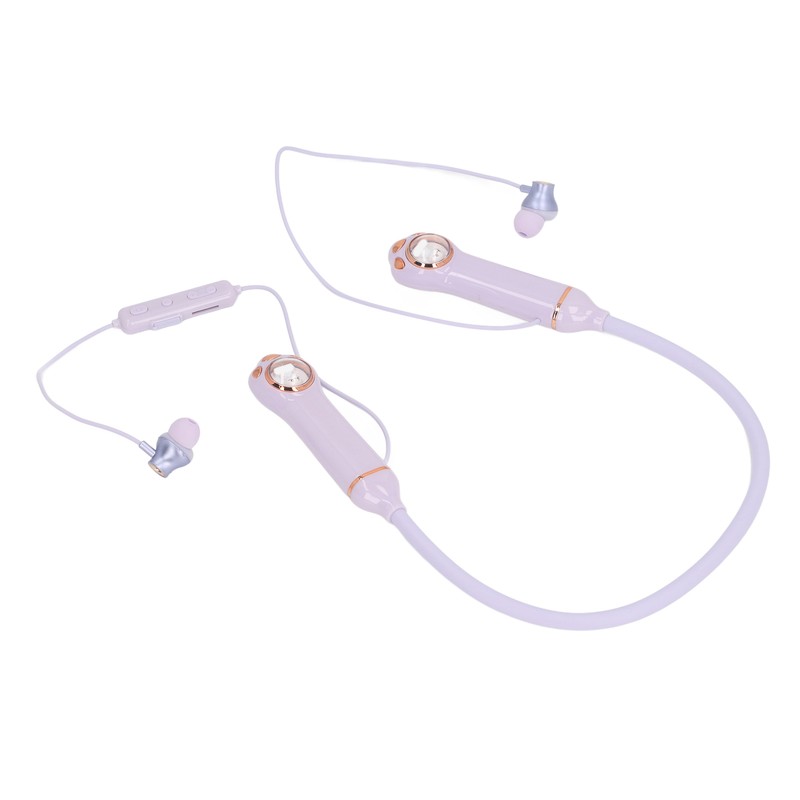 Neckband Earbuds IPX5 Bluetooth 5.3 Wireless Cat Pattern RGB Backlight