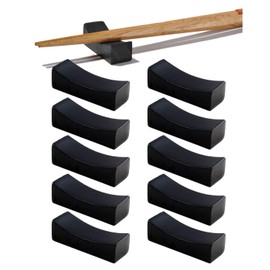 S.fields.inc Wooden Chopsticks Rest Rest Set of 10 Hemmed Japanese Food Serving Restaurants New Year Celebrations