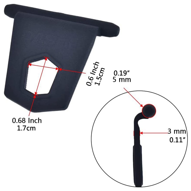 10pcs Outdoor RV Awning Hangers RV Awning Hooks S Shaped