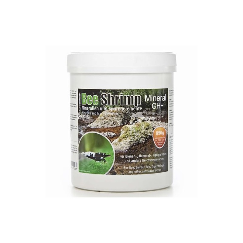 SaltyShrimp Bee Shrimp Mineral Gh+ 850 Grams (850 Grams)