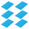 50Pcs Blue 0.45mm Thicken Marking Metal Card Test Material Nameplate