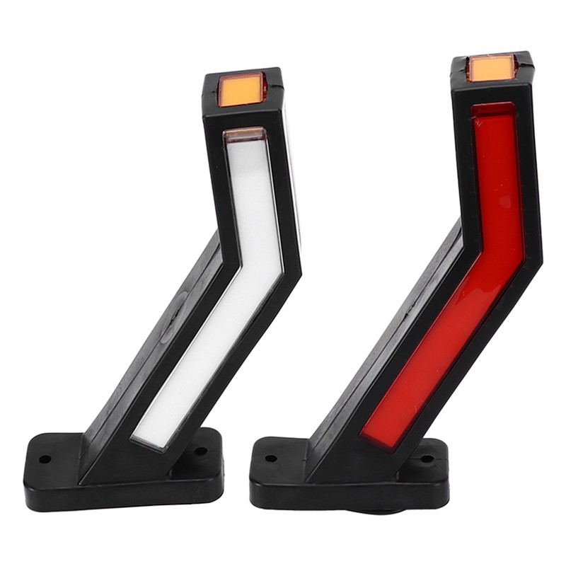 2pcs LED Side Marker Light IP67 Waterproof 12‑24V Indicator Lamp