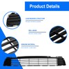 Shelita Front Bumper Lower Grille Grill Insert for Toyota Corolla