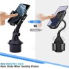 Universal Car Mount Cup Cell Phone Holder Adjustable GPS Stand