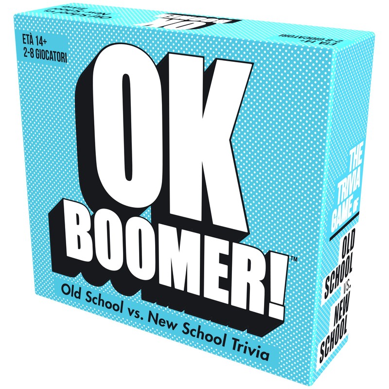 Goliath OK Boomer! (Italian Version), Card Game from 14 Years