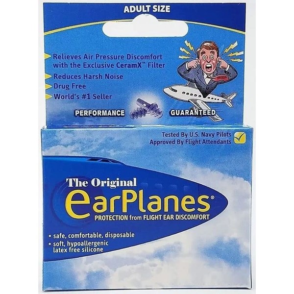 EarPlanes (Childrens/Adult Small- 1 pair/package)