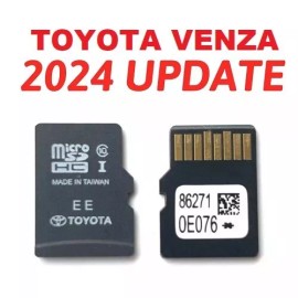 Toyota GPS MAP UPDATE 2024 TOYOTA VENZA NAVIGATION MICRO SD CARD OEM 86271 0E076 USA/CA
