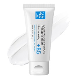 B5 Repair Face Cream, Skin Barrier Repairing Cream, Vitamin B5 Soothing Day Cream for Anti Redness, Firming Face Cream For Sensitive Skin, Acne & Repair Damage Skin, 40ml