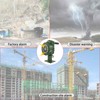 YuYBrightmi Base Mount Hand Crank Alarm Hand Crank Air Raid