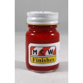 MCW Finishes 6630E Candy Apple Red Enamel Model Paint for Auto