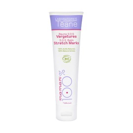 Téane - SOS Balm with Organic Certification for Treatment and Repair of Stretch Marks, Suitable for Pregnancy and Breastfeeding, 100ml