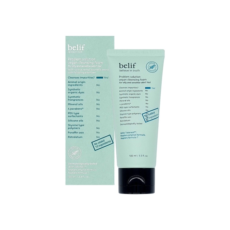 Belief Problem Solution Vegan 3-piece set: Troubleshooting cosmetics, youth cosmetics