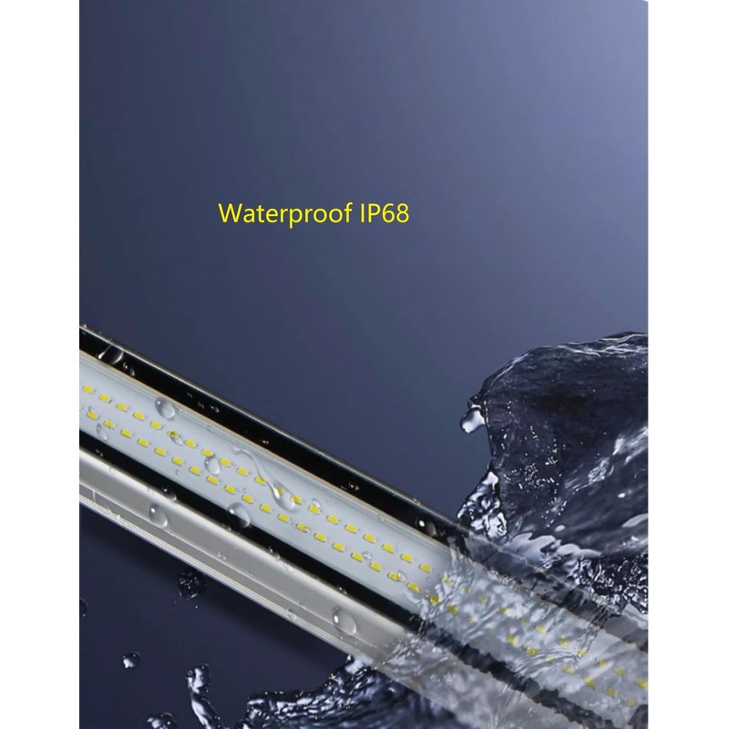 XUNDE Industrial/Machine LED Tube Light, 20W 110-220V IP67 Explosion Proof
