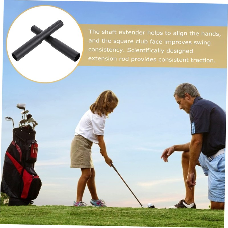 Outanaya 2pcs Golf Shaft Rods Extension for Steel Wood Shafts