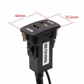 USB Input Port & HDMI Input Port Car USB Port for Honda Cars (HDMI)