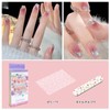 Nail Tips, 24 Pieces, Cute Nail Tips, Glossy False Nails,