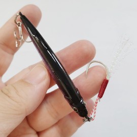 SEASKY 2 3/4 INCHES 3/8OZ Offshore High Speed Trolling Lure Saltwater Sinking Pencil Lure Stickbait, Fishing Plugs for Salmon Redfish Trout Bass Walleye (06)