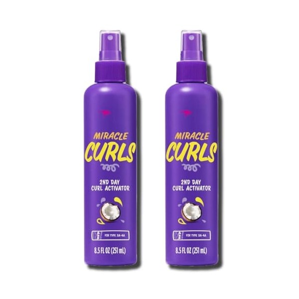 Au~ssie Miracle Curls 2nd Day Curl Activator Spray Gel, 8.5