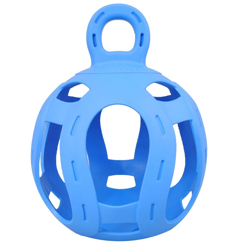 Horsemen's Pride Jolly Hay Ball Stall Toy for Horses, Blue