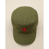 Gorra Militar Estrella Roja Comunista Verde 56-59cm
