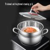 Toutrop Titanium Hammered Soup Pot, Nonstick Soup Pot, Large Cooking