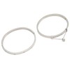 3pcs Women Watch Rhinestone Bracelet Set Accurate Time Stylish Waterproof