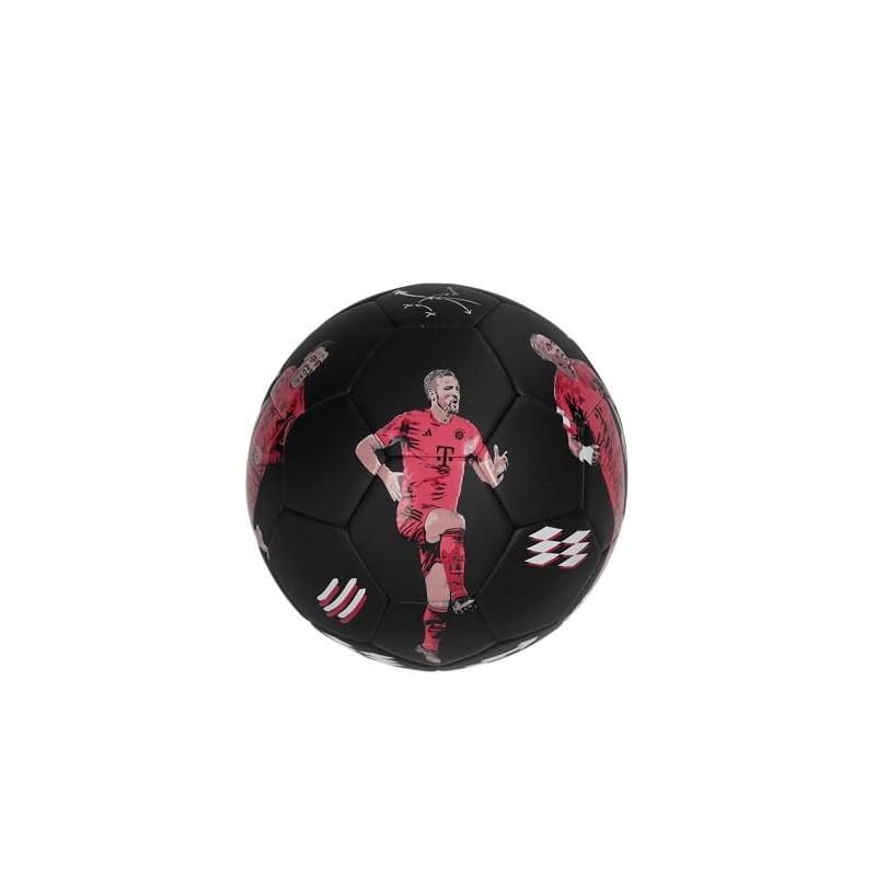 FC Bayern München I Ball, Football Player 2024-25, Black, Size