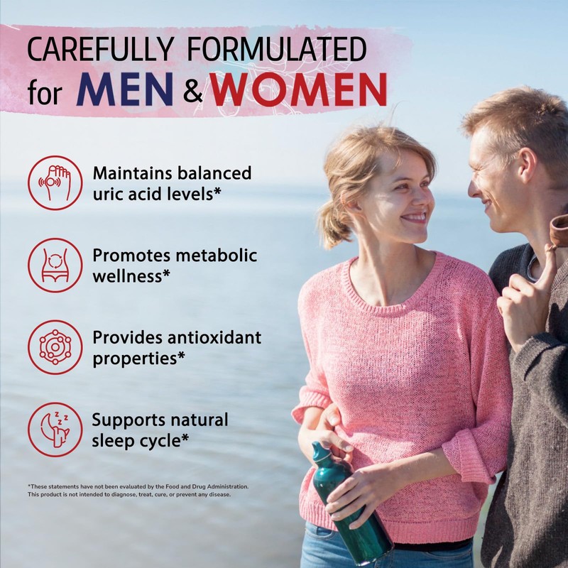 Bonawell Tart Cherry Capsules 60:1 Extract, 30000mg Strength, Made from