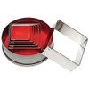 Vogue Square Plain Pastry Cutter Set (Pack of 6), Silver,