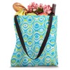 Abstract Ocean Waves Tote Bag