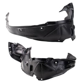 TRQ TRQ Front Inner Fender Liner Set Compatible with 1996-1998 Honda Civic HO1248103 HO1248137 HO1249103 HO1249137