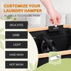 Laundry Hamper 3 Section, 160l Extra Large Hampers For Laundry