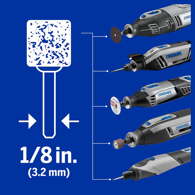 Dremel EZ727-01 EZ Lock Sanding & Grinding Rotary Tool Accessories