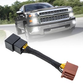 LACHTEM Fog Lights Always On Harness for Chevy Silverado 2500HD Tahoe Equinox Suburban GMC Yukon Terrain Sierra, Buick Envision All Lights Mod Fog/Low/High Beams on Plug and Play Module 6 High Mod Kit