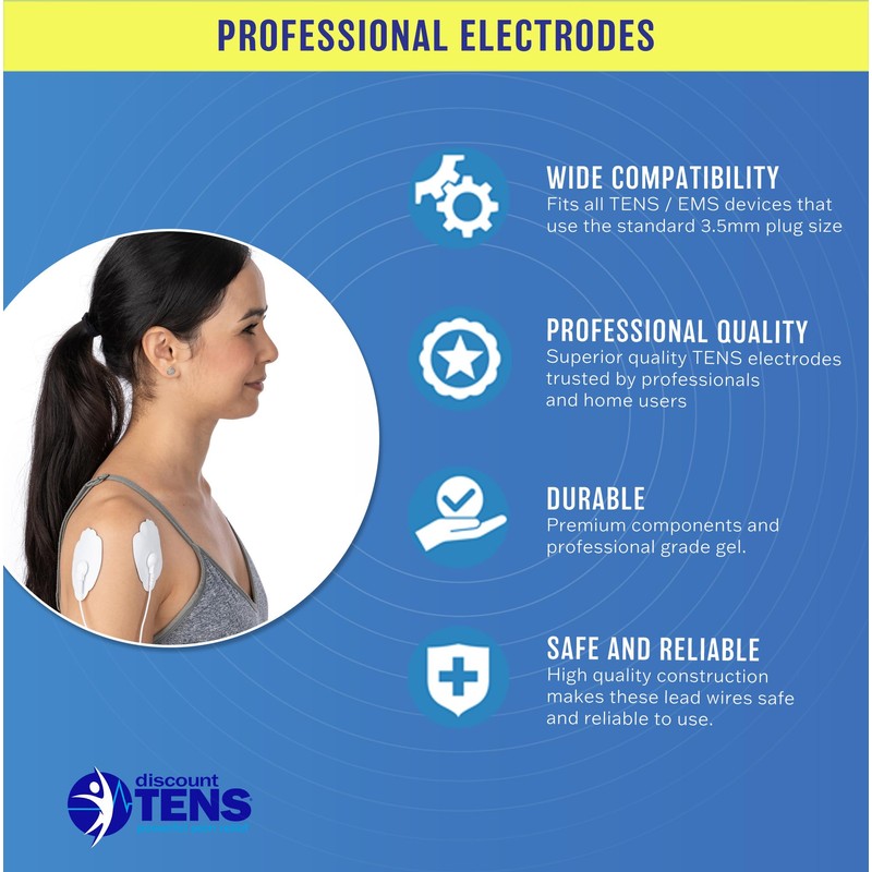 Discount TENS - Electrodes, Super Value 20 Replacement Electrode Pads