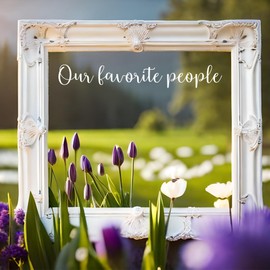 Our Favorite People Sticker (20" x 3.5") - Wedding Seating Chart Decal - Wedding Sign Decor Wedding Decals - Seating Chart Mirror Decal - Wedding Vinyl