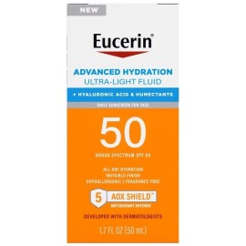 Eucerin Advanced Hydration Face Lotion SPF50 1.7oz