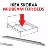 IKEA NEW IKEA SKORVA Midbeam support beam galvanized Steel Adjustable