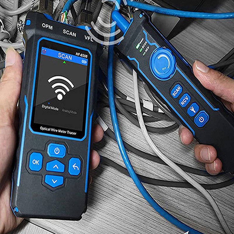 Network Wire Finder Optical Wire Meter Tracer Digital Fiber Optic