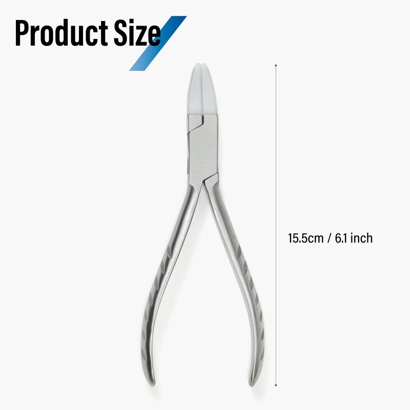 Dhoptical Eyeglasses Frame Pliers,Used for Glass Frame Tail Plier Optical