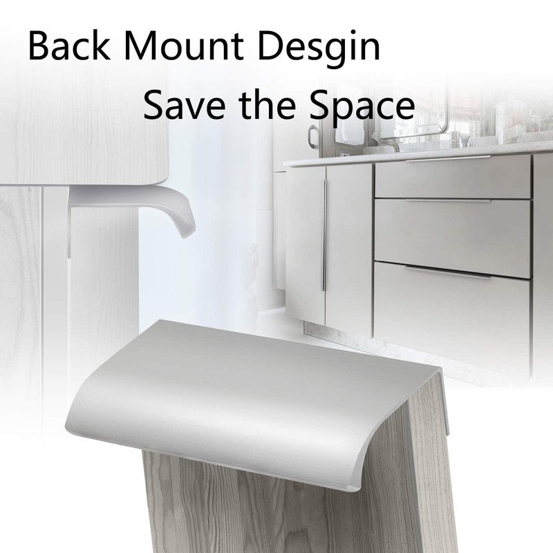 Qjaiune 12 Pack Self Adhesive Drawer Pulls, 3.15" Back Mount