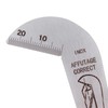 Smgda Drill Bit Gauge, 118 Degree Angle Drill Sharping Tools,